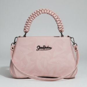 Premium glossy plastic material Elegant braided top handle Detachable & adjustable sling strap Lightweight and easy to carry Secure lock closure Ideal for party & casual wear Trendy mini handbag for women & girls